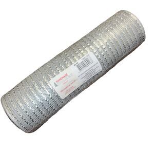 *New* Silver Decorative Wire Mesh Ribbon - Crafting Floral Design 10 In X 30 Ft